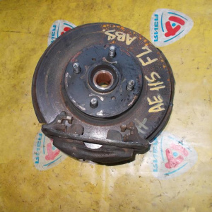 Ступица Toyota AE100/AE101/AE110/AE111/EE110/EE111/AE104/AE114/AE115 Corolla/Sprinter перед, лев 2WD/4WD Суппорт-(54-22). ABS. В сборе.Диаметр диска- 258 мм.