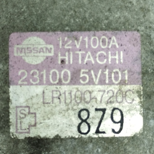 Генератор Nissan KA24-DE Bassara/Presage/R'nessa U30/N30 2 конт. ( S/L ) ALH100133 / 23100-5V101 / A2040S