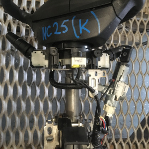 Колонка рулевая TOYOTA Funcargo NCP20 +замок зажигания+переключатели+рулевое колесо 48810-CY10C