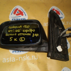 Зеркало TOYOTA Corolla/Corolla Fielder ZZE120 '2004-2006 5k (синий оттенок) L