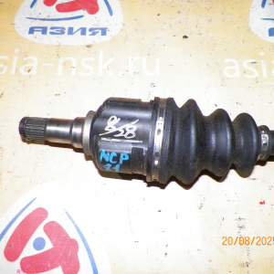 Привод TOYOTA NCP81 Sienta перед, прав ABS