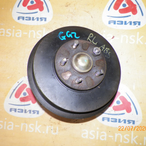 Ступица Subaru GG2/GG4/GGC/GD2/GD4/GDC/GF1/GF3/GF5/GC1/GC3/GC5 Impreza зад, лев 2WD ABS.Барабанные тормоза. В сборе с барабаном и колодками. 28042AA012.284