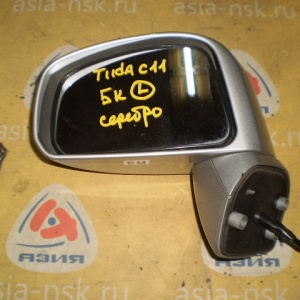 Зеркало NISSAN Tiida C11 5к RHD L