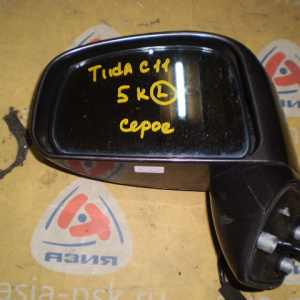 Зеркало NISSAN Tiida C11 5к RHD L