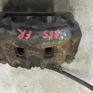 Суппорт Subaru SF5/GF8/GC8/BH5/BG9/BE5 перед, прав 26291AC020/26291AC021 2 поршня 4317 под диск 277х24 Forester/Impreza/Legacy