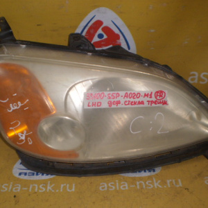 Фара HONDA 33100-S5P-A020-M1 прав Civic ES1 '2000-2003 LHD Дефект стекла (трещина)