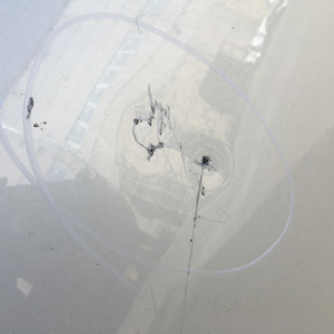 Капот Subaru Impreza GPE '2014-2016 дефект