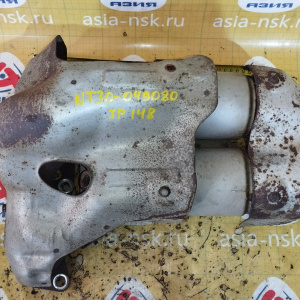 Коллектор выпускной Nissan QR20/QR25 X-Trail/Primera NT30/WTNP12 2 катализатора, 2 болта 140028H301