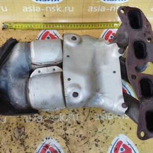 Коллектор выпускной Nissan QR20/QR25 X-Trail/Primera NT30/WTNP12 2 катализатора, 2 болта 140028H301