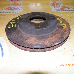 Диск тормозной Nissan C11/E11/K12/Z11 Tiida/Note/March/Cube F диаметр 238мм толщина 22мм 40206AX000