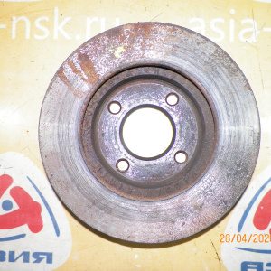 Диск тормозной Nissan C11/E11/K12/Z11 Tiida/Note/March/Cube F диаметр 238мм толщина 22мм 40206AX000