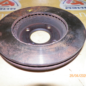 Диск тормозной Nissan C11/E11/K12/Z11 Tiida/Note/March/Cube F диаметр 238мм толщина 22мм 40206AX000