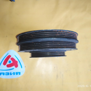 Шкив коленвала HONDA D13B GA4 4+4+3 ручейка, D24