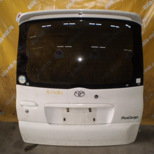 Дверь задняя TOYOTA Funcargo NCP20 спойлер
