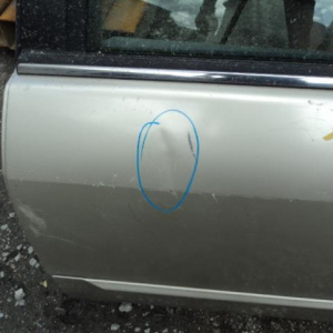 Дверь боковая NISSAN Cefiro/Maxima A33 зад, лев Брак (цена за голое железо)