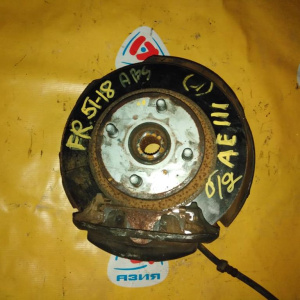 Ступица Toyota AE100/AE101/AE110/EE100/EE101/EE110/EE111/AE104/AE114 Corolla/Sprinter перед, прав 2WD/4WD Суппорт-(54-18). ABS. В сборе  Диаметр диска- 258 мм