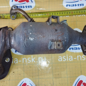 Коллектор выпускной Toyota 1KR Vitz/Belta KSP90 '01.2005-08.2010 с катализатором 25051-40010