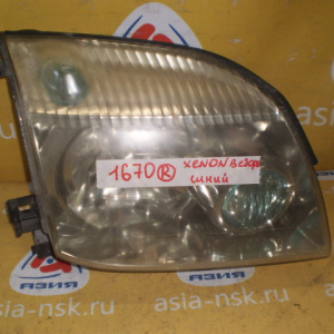 Фара NISSAN прав X-Trail T30 синий ксенон (в сборе)