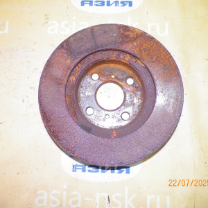 Диск тормозной TOYOTA AE100/EE100/AE101/AE104/AE110/EE111/AE114/AE115 Corolla/Sprinter Carib/Corolla Levin/Corolla Ceres/Sprinter F 258*18 54-18 43512