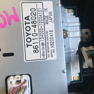 Климат-контроль Toyota MCU15 Harrier с монитором 86110-48020