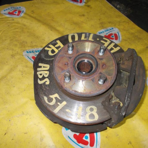 Ступица Toyota AE100/AE101/AE110/EE100/EE101/EE110/EE111/AE104/AE114 Corolla/Sprinter перед, прав 2WD/4WD Суппорт (51-18). ABS.В сборе. Диаметр диска- 238 мм.