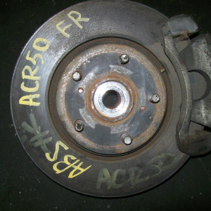 Ступица Toyota ACR50/ACR50W/ACR55/ACR55W Estima перед, прав ABS. В сборе. Привод на 26 шлицов. 43550-28010