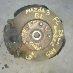 Ступица Mazda BL 3 '2010 перед, лев ABS Диск 275мм 28шл под гайку