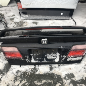 Крышка багажника HONDA Accord CF3 '1998 вст. R2221(спойлер) (без замка)