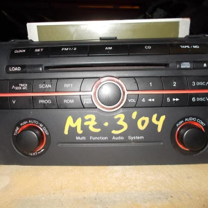 Магнитола Mazda 3 BK3P '2004 USA