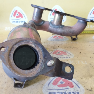 Коллектор выпускной Toyota 1MZ/3MZ-FE Harrier MCU35 с катализатором перед, лев ( 20190 )25052-20190