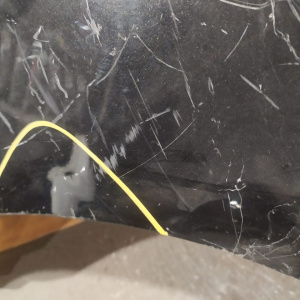 Крыло Toyota Allex/Corolla Fielder/Corolla Runx NZE120 '2000-2004/'2001-2002 перед, лев дефект