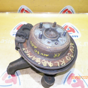 Ступица Toyota/Lexus ACV30/ACV31/MCV30/MCV31 Camry/Windom#ES300/ES330 '2001-2006 зад, прав 2WD ABS.RHD.Дисковые тормоза.В сборе с диском и суппортом. 42304-