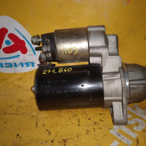 Стартер Mercedes M271KE18ML/M271DE18AL C-Class W203/W204 12V 1.1kW Bosch 0001107406