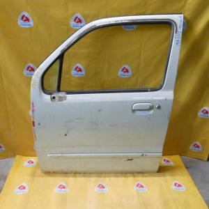 Дверь боковая SUZUKI Wagon R MA34S перед, лев (цена за голое железо)