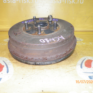 Ступица Toyota ACN10/SXN10/ACM10/CXM10/SXM10 Nadia/Gaia/Ipsum зад, лев 2WD ABS.Барабанные тормоза. В сборе с барабаном и колодками. 42450-44010.42431-44010