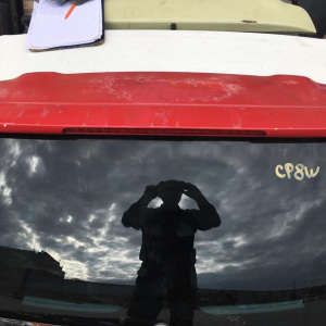 Дверь задняя Mazda Premacy CP8W спойлер