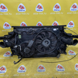 Рамка радиатора Porsche Cayenne 955/9PA M48.00 '2003 4.5L V8 в сборе с радиаторами и вентилятором