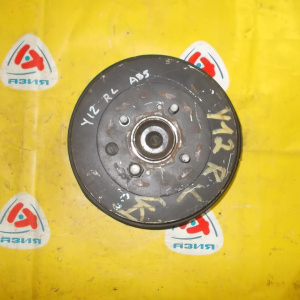 Ступица Nissan Y12 Wingroad зад, лев ABS (бараб.)