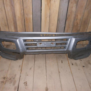 Бампер MITSUBISHI Pajero V75W '1999-2003 перед деф. с уширителем