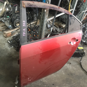 Дверь боковая NISSAN Primera P12 зад, лев Sedan дефект (цена за голое железо)