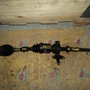 Привод Nissan TNU31 Presage QR25DE перед, прав 4WD a/t