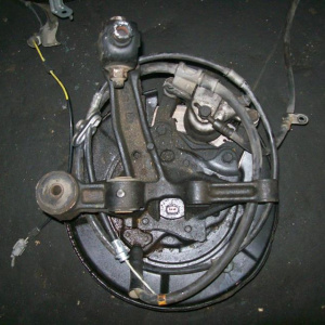 Тросик Ручника TOYOTA ACV40 Camry зад, лев диск