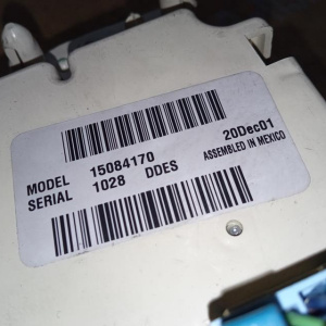 Блок управления климат-контролем Chevrolet GMT360/KC Trailblazer (дефект крепления слева) F 15084170,