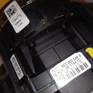 Блок подрулевых переключателей Audi A4 B7/8ED '2006 Универсал 4E0953503C +шлейф 4E0953541 8E0953549S