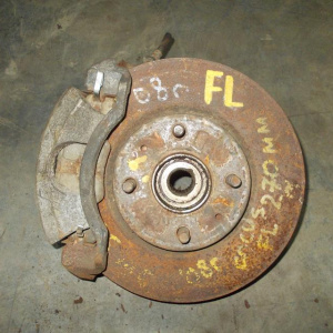 Ступица Ford CAP Focus 2 '2007-2011 перед, лев USA 4шп. без суппорта и диска