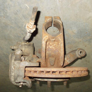 Ступица Ford CAP Focus 2 '2007-2011 перед, лев USA 4шп. без суппорта и диска