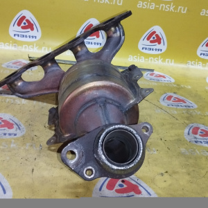 Коллектор выпускной Honda D15B Civic EU1/ES1 без трещин с катализатором 18160-PLC-900