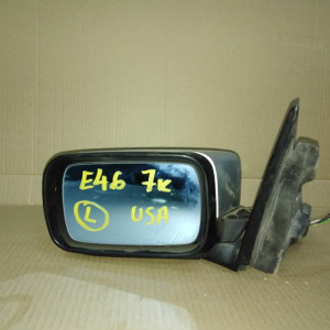 Зеркало BMW 3-Series E46 лев 5+2k правый руль Седан '1998-2005