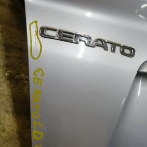 Крышка багажника Kia Cerato LD/CD '-2007 до рест. спойлер