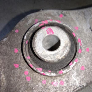 Рычаг Audi A6 C6/4F2 F н L=R прямой спереди (дефект сайлентблоков)